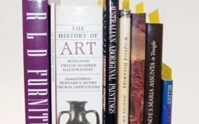 Quantity of books about art, antiques and other