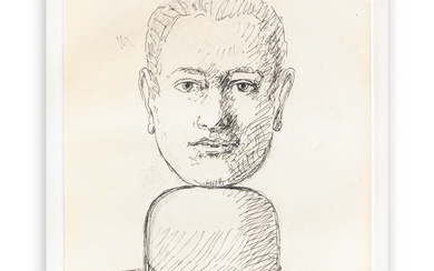 RENÉ MAGRITTE (1898-1967) Uomo con cappello
