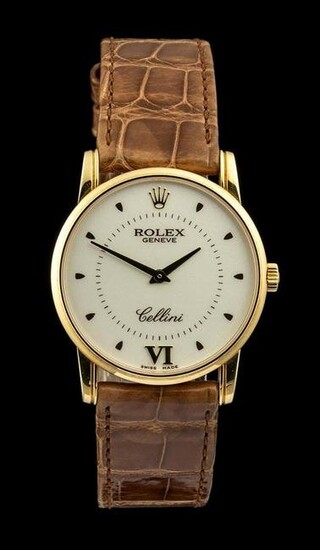 ROLEX CELLINI gold wristwatch, 2005