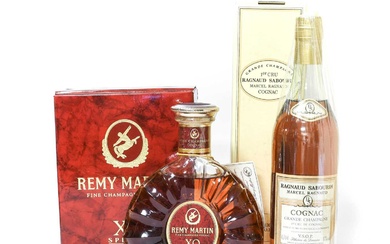 Remy Martin XO Special Fine Champagne Cognac (one bottle), Marcel Ragnaud 1er Cru Ranaud Sabourin