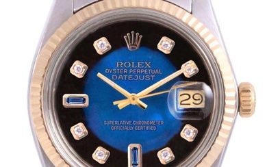 Rolex 36mm Datejust 16013 Blue