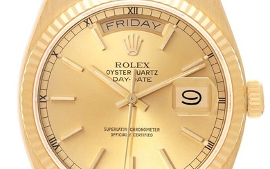 Rolex Oysterquartz President Day-Date Yellow