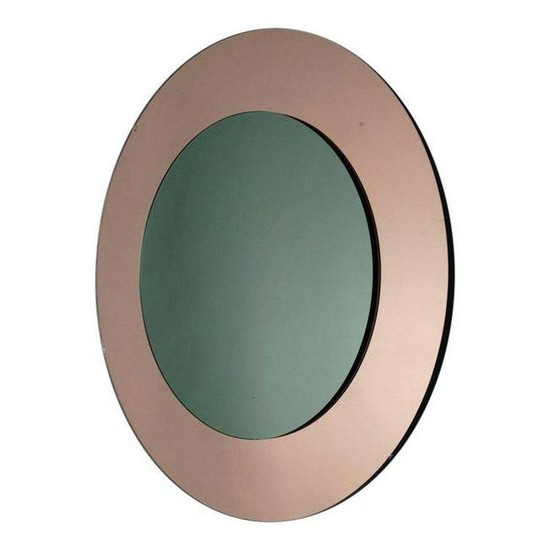 Round Italian Vintage Mirror