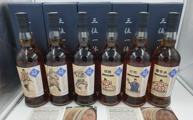 Sanmi - Ittai - Trinitas - Chirichozu, Shiko, Gyoji, Ninja, Ronin, Samurai - Toashuzo Co. Ltd - b. 2020 - 700ml - 6 bottles