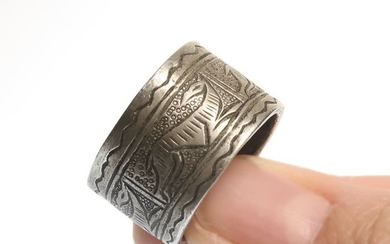 Sasanian Silver Ring with Animals