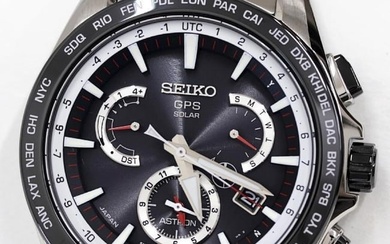 Seiko Astron SBXB051 8X53-0AD0-2 Quartz Stainless Mens Watch Pre-Owned