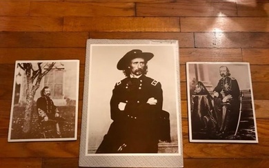 Set of General Custer Photo Prints