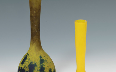 Set of two vases; 20th century.