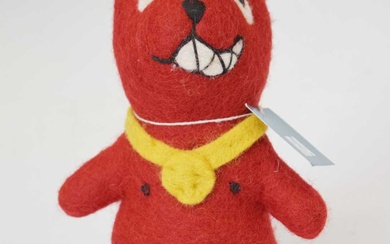 Sir Grayson Perry RA (b.1960) - 'Red Alan' small plush toy