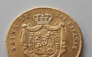 Spain - 4 Escudo 1867 - Gold