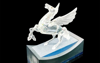 Swarovski Crystal Figurine, Pegasus + Base