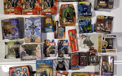 TOYS & FIGURINES (STAR WARS, DOCTOR WHO, MARVEL).