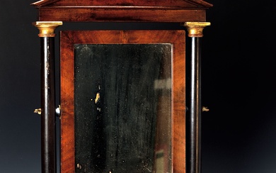 Table mirror, so-called Psyche, France, 19th century, Empire, mirrored mahogany...