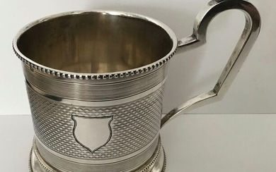 Teaglass holder - .875 (84 Zolotniki) silver - Russia - 1879