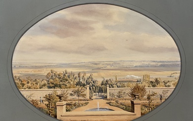 Théodore JUNG (1803-1865) Vue panoramique... - Lot 89 - Villanfray Pommery