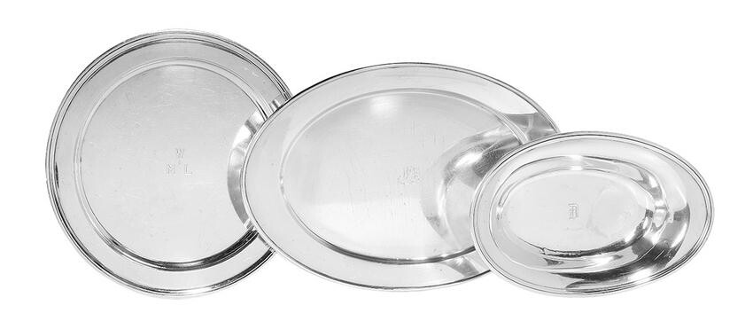 Three Tiffany & Co. Sterling Silver Dishes