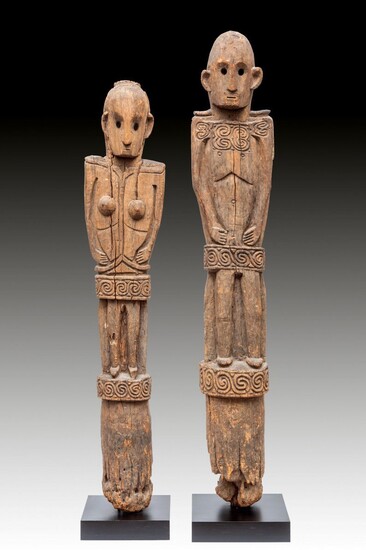 Timor Leste, a pair of ancestor figures
