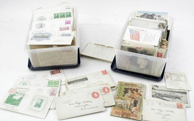 Two Boxes of 19th/20thC First Day Covers, etc.