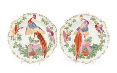 Two Chelsea Porcelain Dishes
