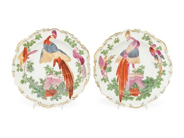 Two Chelsea Porcelain Dishes