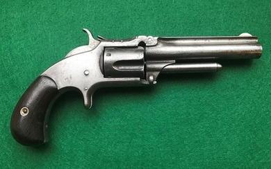 United States - Smith & Wesson - Model 1 1/2 2nd Issue - Single Action (SA) - Rimfire - Revolver - 32 RF