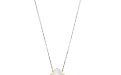 Vieri - 18 kt. White gold - Necklace with pendant Diamond