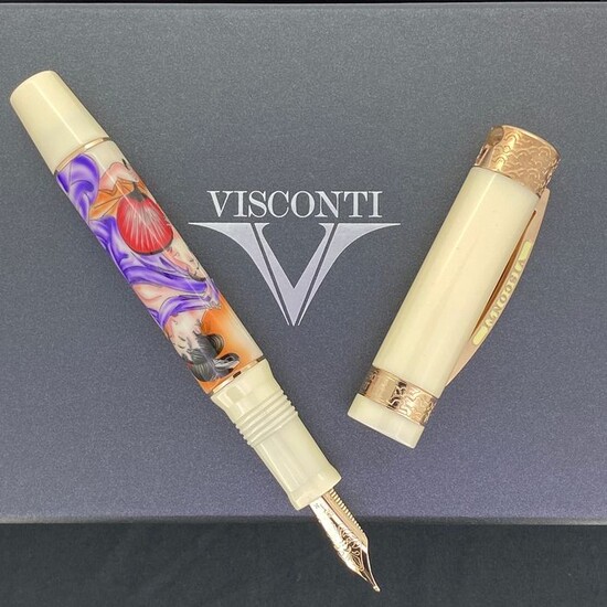 Visconti - Fountain pen - Shunga Erotic Art Fountain Pen Limited Edition 735ST01PDA55DRM