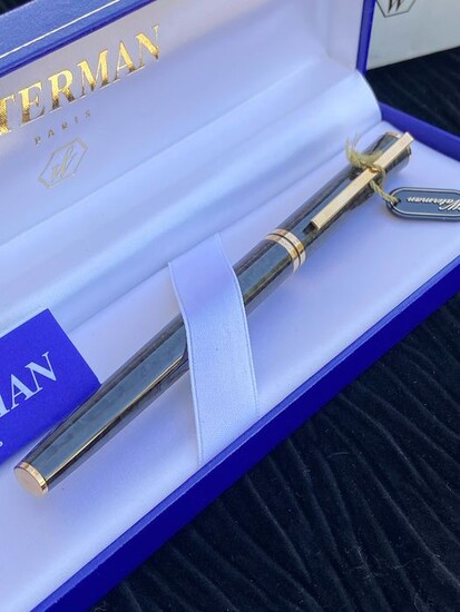 Waterman - waterman fountain pen with 18 kt gold 750 gold nib - 1