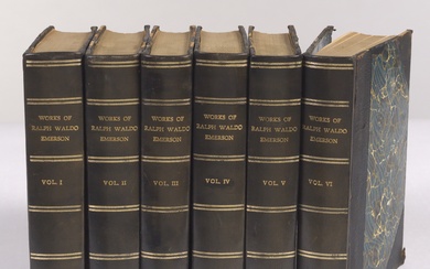 Works of Ralph Waldo Emerson, 6 Vol.