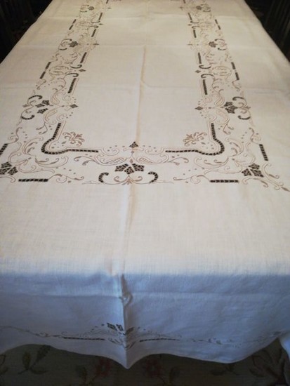 linen towel (1) - Linen - Late 20th century