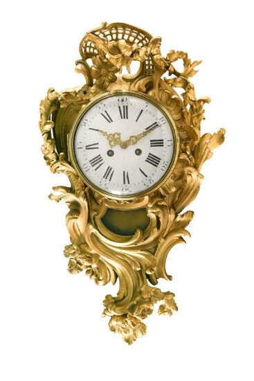 A French ormolu Cartel clock