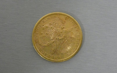 1 20-dollar coin. US. Gold. 1882. Weight: 33,43...