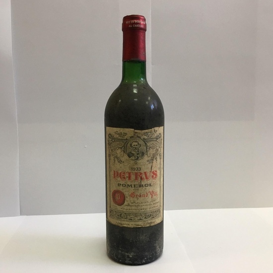1 bouteille PETRUS, Pomerol 1973, ES, TLB