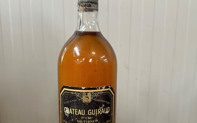 1 magnum Château GUIRAUD, 1er cru Sauternes 1985 (niveau bas)