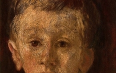 Pierre Puvis de Chavannes Lyon, 1824 - Paris, 1898 Portrait de Louis de Vaugelas enfant