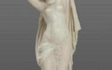 Venere e Cupido, scultura in marmo statuario