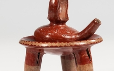 Pre-Columbian Tripod Bowl and Pot