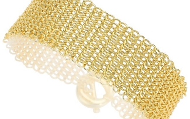 10009: Elsa Peretti for Tiffany & Co. Gold Bracelet Me