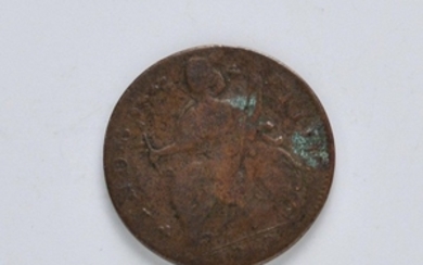 1787 Connecticut Copper Draped Bust Left, Miller 37.9-E.