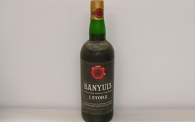 1 Btle Banyuls L’Etoile Select Vieux 1964 étiquett…