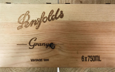 6 bts Penfolds Grange 0.75 L 1998