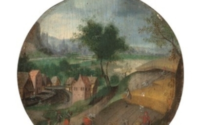 Abel Grimmer (Antwerp c. 1570-1618/19), The Month of August