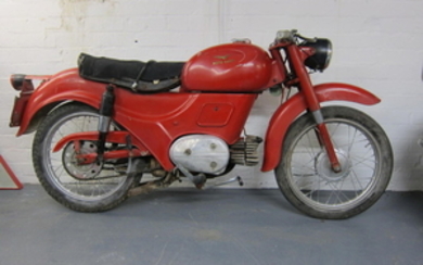 c.1963 Moto Guzzi 110cc Zigolo Project, Registration no. not registered Frame no. 85MN Engine no. none visible