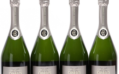 12 bts. Champagne Brut “Blanc de Blancs”, Charles Heidsieck A (hf/in). Oc.
