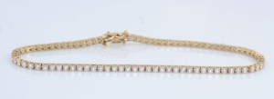 14 kt. Yellow gold - Bracelet Diamond