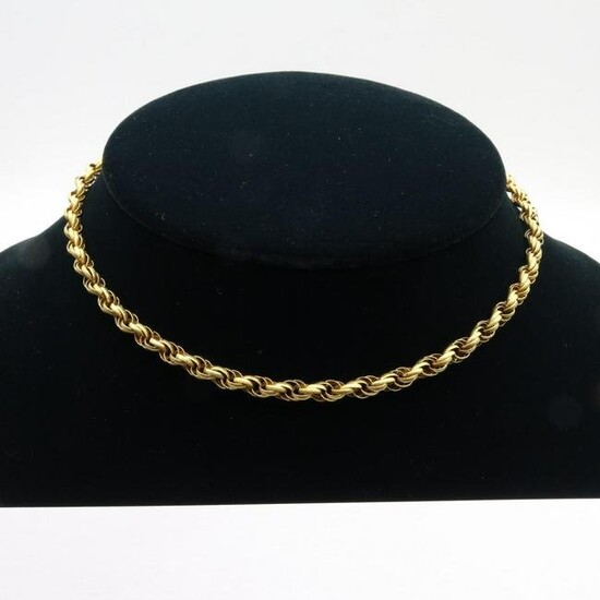 14KY Gold Chain Necklace