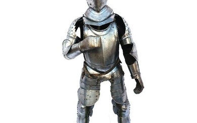 16th C. German Full Suit of Armor