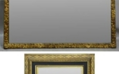 (2) Gilt-framed wall mirrors