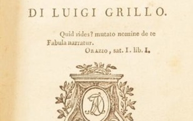 1789 Aesop Fables in Italian