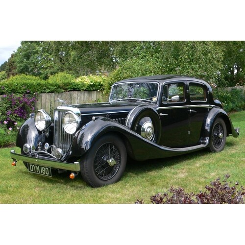 1937 SS Jaguar 2.5 Litre Sports Saloon, Registration Number:...